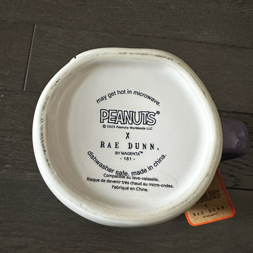NWT double sided peanuts x Rae Dunn mug - Picture 7 of 7